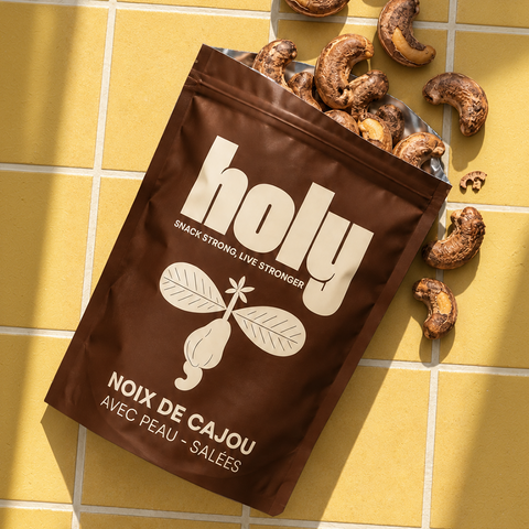 Noix de Cajou avec Peau - SALÉES - 1kg